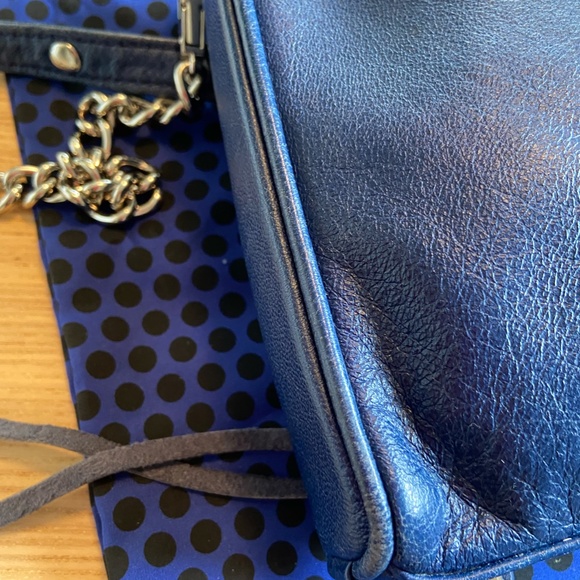 Rebecca Minkoff Blue Leather Crossbody Bag - Picture 11 of 13